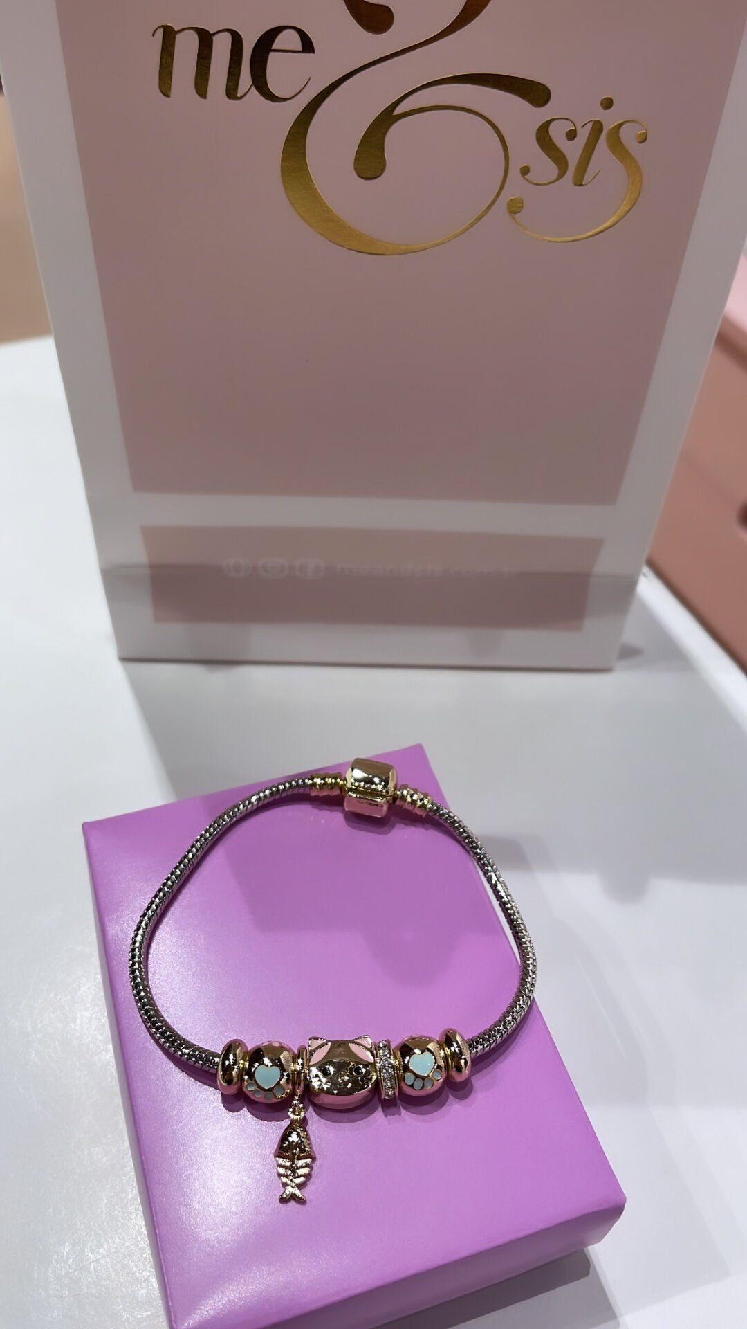 Özel Seri Bileklik Pandora Model Bebekli Bileklik