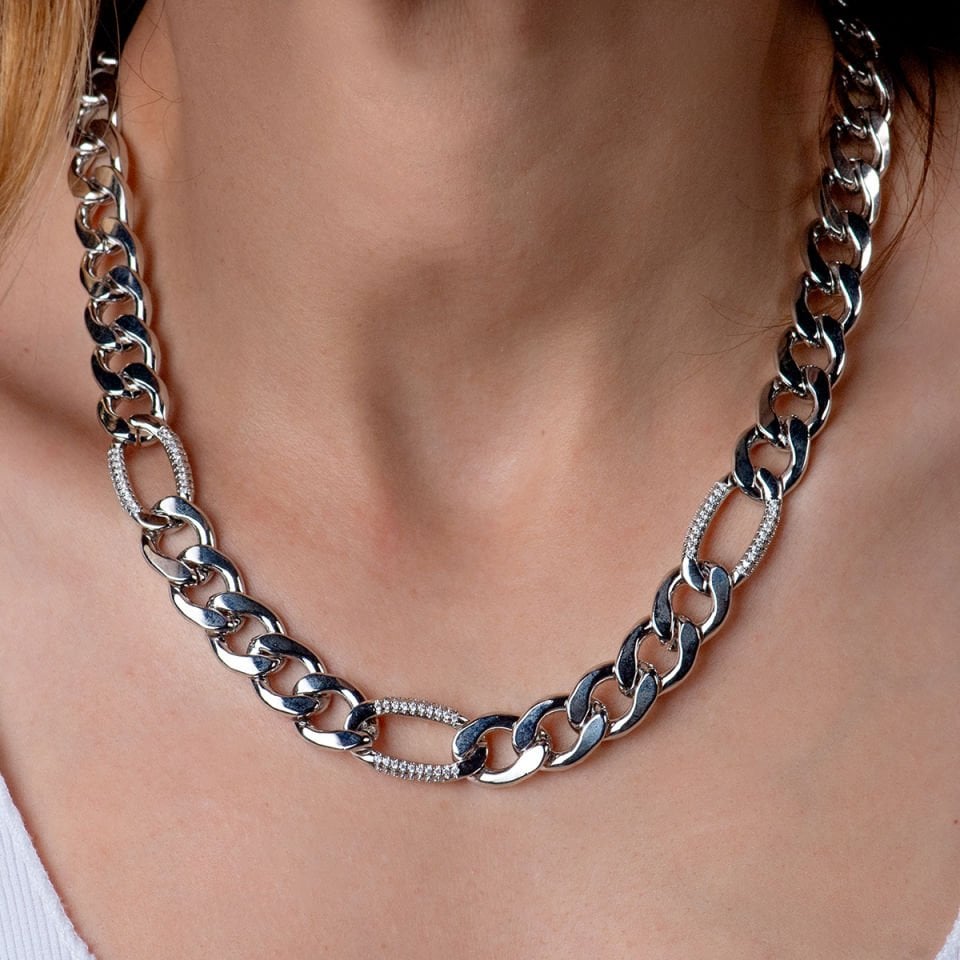Silver Zincir Kolye